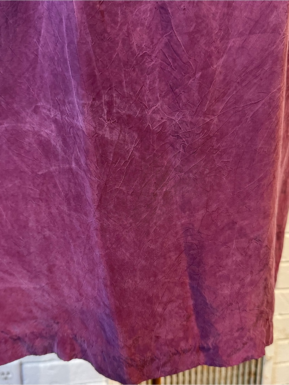 Vintage 90s Rabbit Rabbit Rabbit Maroon Mini Dress Womens 8 - Picture 3 of 10